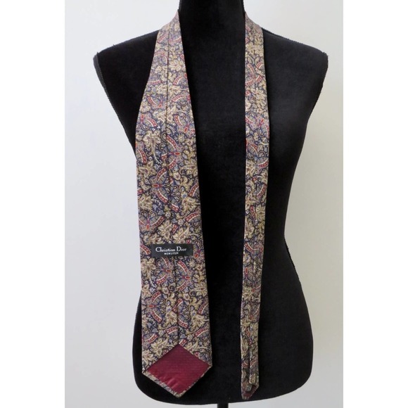 Vintage Christian Dior Monsieur Tie - Picture 4 of 5